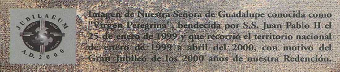 Mexico 2000 Jubileo seal of authenticity