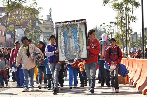 Our Lady of Guadalupe Canvas Icon