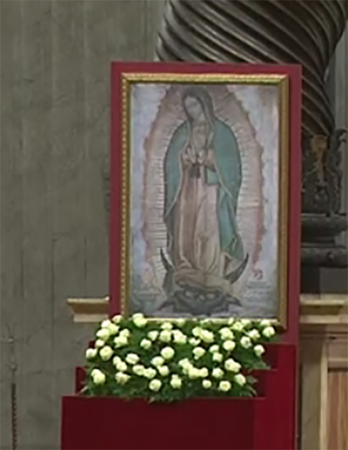 Our Lady of Guadalupe at the Basilica